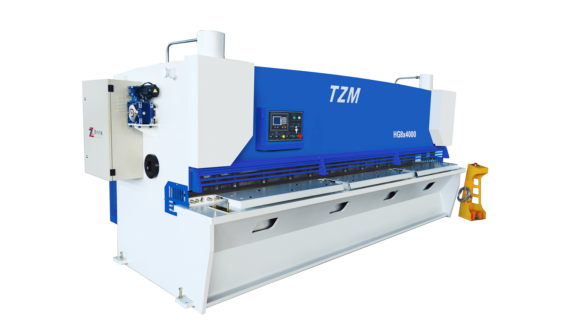 Mesin pencukur guillotine hidrolik CNC